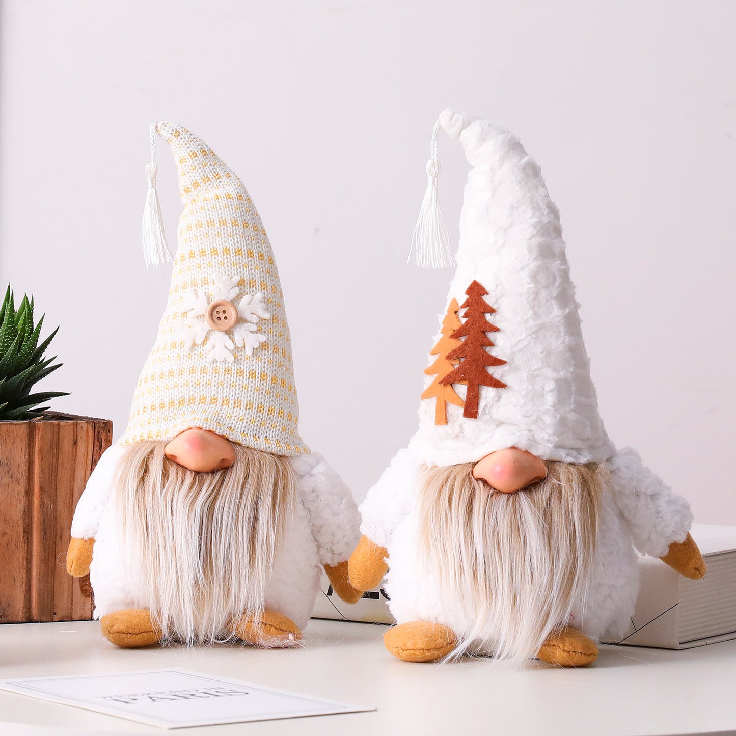 Winter White Gnome