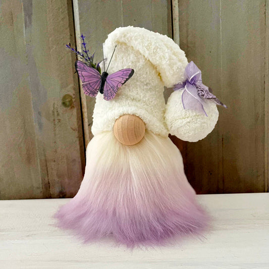 Lavender Farmhouse Gnome