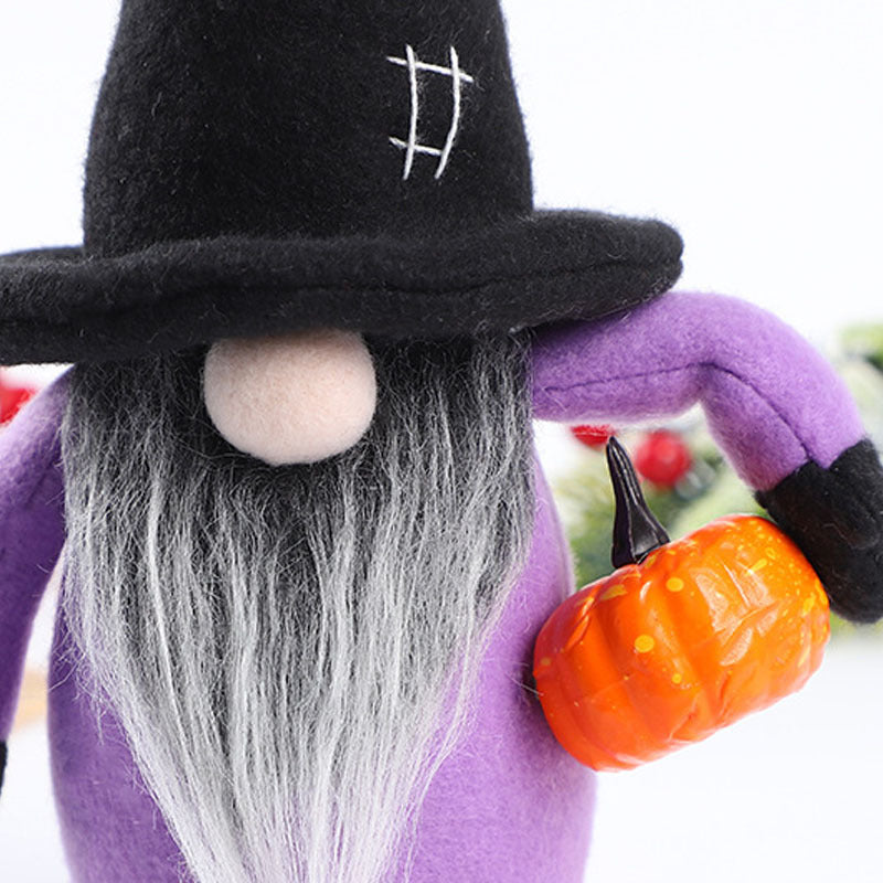 Halloween Purple Gnome