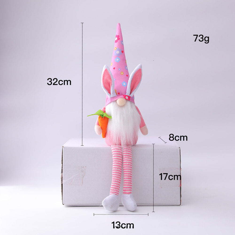 Easter Long-legged Colorful Gnome