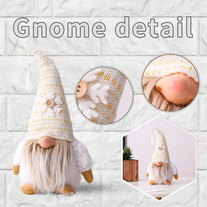 Winter White Gnome