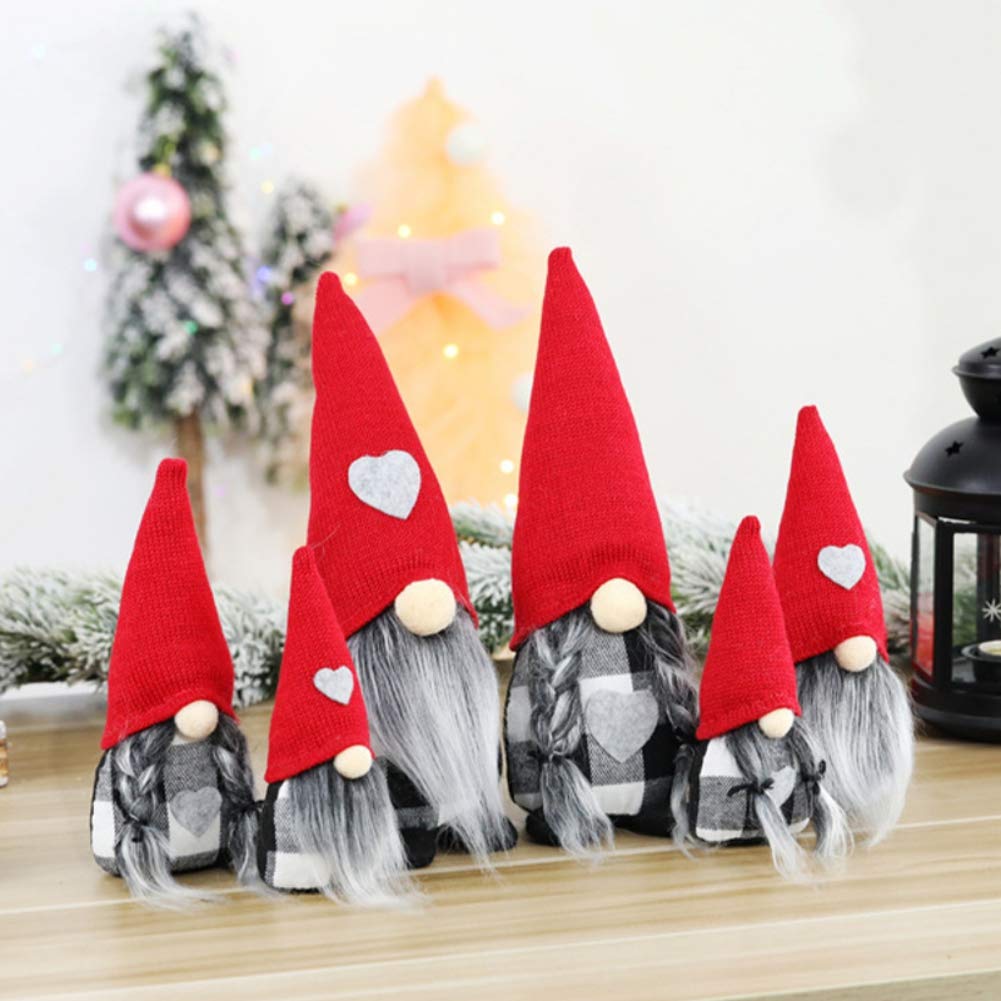 Christmas Plaid Gnome