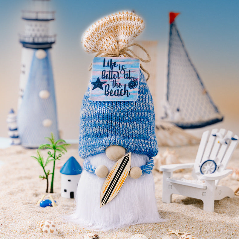 Summer Beach Gnome