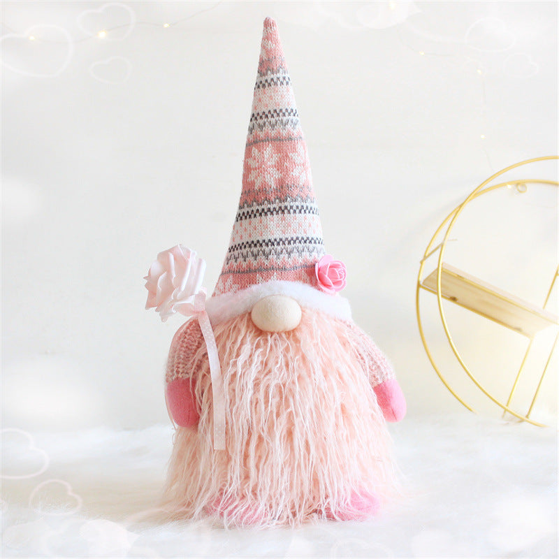 Mother's Day Pink Gnome