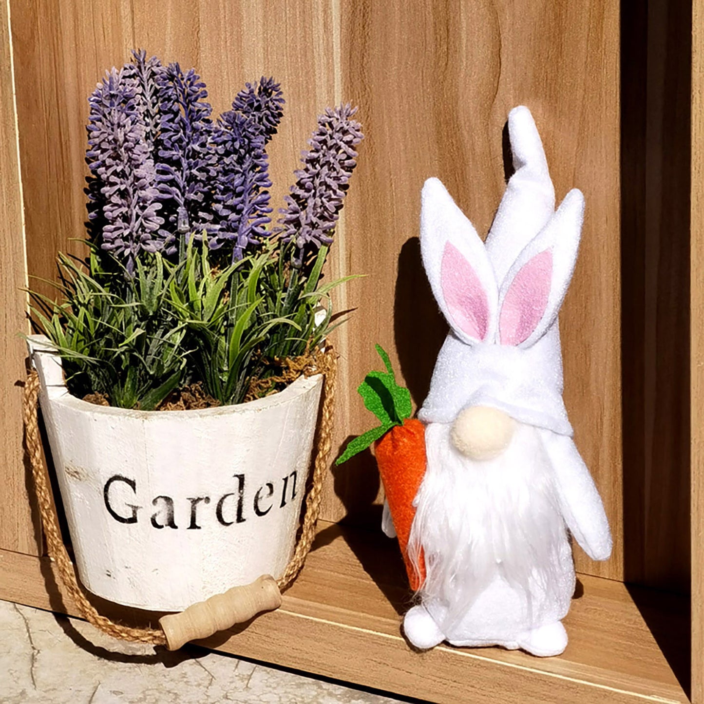 Easter Carrot Bunny Gnome