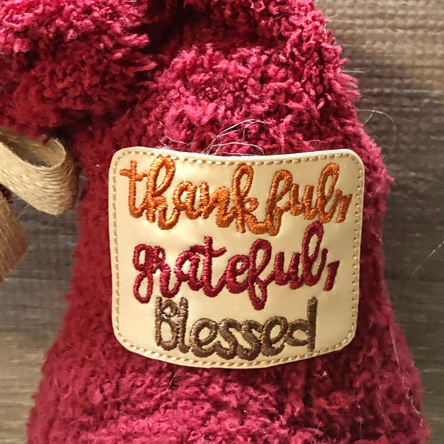 Thankful Grateful & Blessed Gnome