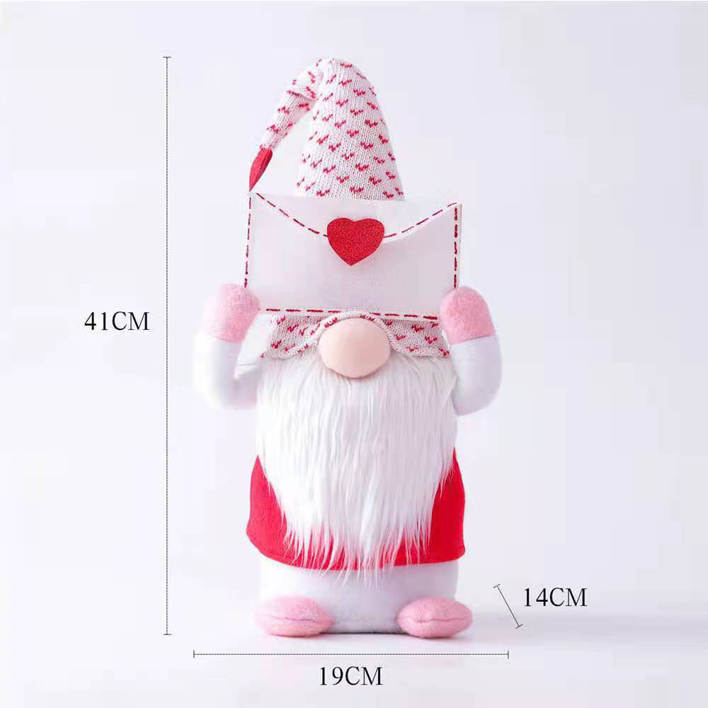 Pink Envelope Gnome